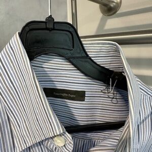 Ermenegildo Zegna Dress striped shirt Medium good shape